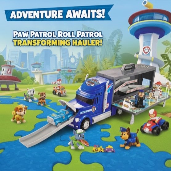 شاحنة Paw Patrol المتحولة | Transforming Paw Patrol Hauler